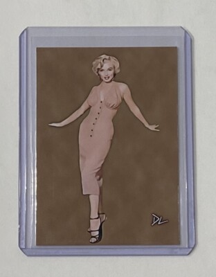 Marilyn Monroe Limited Edition Artist Signed  American Icon  Trading Card 3/10
