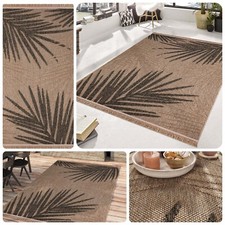 Borneo Premium Palmen In- und Outdoorteppich von TaraCarpet