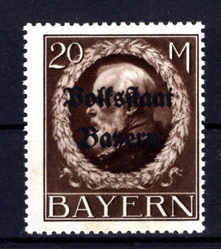 BAVARIA PEACE PRINT 133I stamp 40EUR MH Y79998