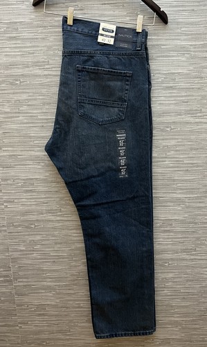 42X32 Relaxed Fit Cotton Blue Jeans NWT 