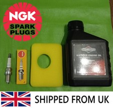 Mountfield HP185 SP185 Service Kit B+S Oil NGK BCPR5ES Spark Plug Air Filter