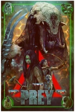 NYCC 2022 PREY Predator Naru Feral Green Variant Poster Giclee Print 24x36 Mondo