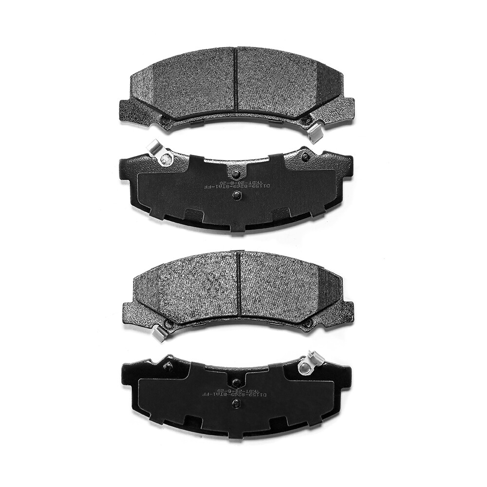 Front And Rear Ceramic Brake Pad Set For Buick Lucerne & Cadillac DTS (2006-2011) - 8PCS With Hardware