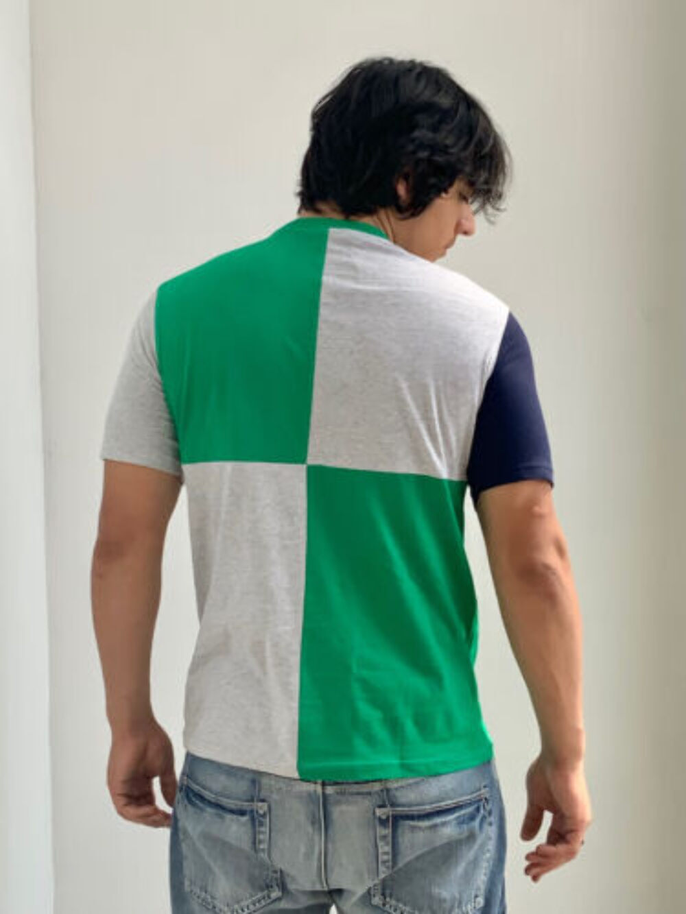 T shirt uomo Fila Kelly grigia blu navy bianca manica corta nuova con etichetta