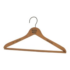 Vintage 1950's WALKER MOTEL Century Blvd., Inglewood, CA Wooden Hanger