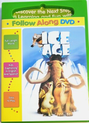#ad Ice Age Follow Along DVD $3.95