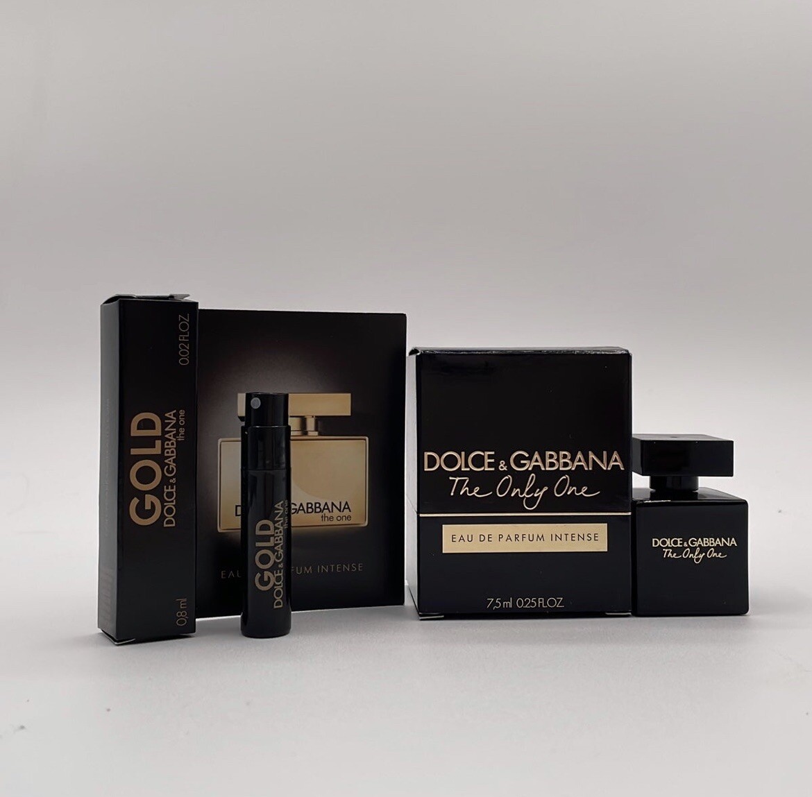 Dolce GABBANA INTENSE EDP MINI & DOLCE GABBANA THE ONE GOLD