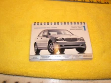 Mercedes 2003 W203 C class owner's Quick Tips small General Genuine OE 1 Booklet