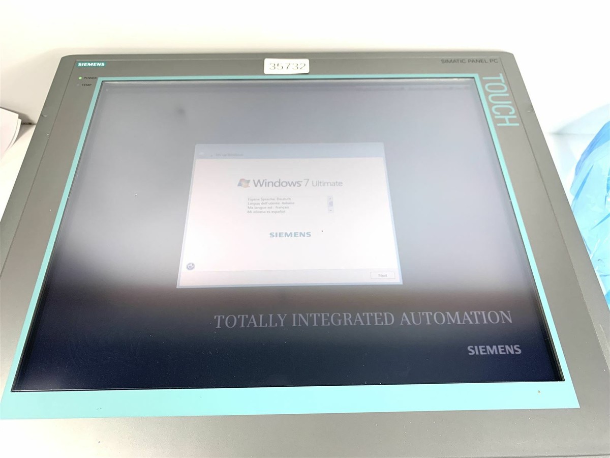 Siemens SIMATIC Pc Touch HMI IPC677C 6AV7894-0BJ34-0BC1 Panel | eBay