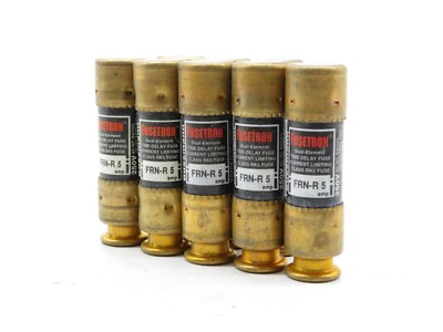 8 NEW BUSSMANN FRN-R-5 FUSES FRNR5