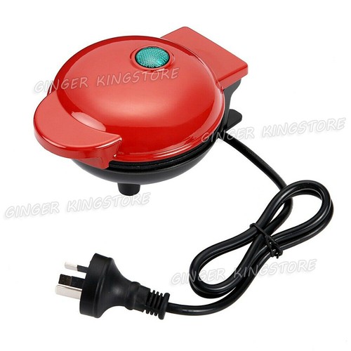 Mini Waffle Maker Non Stick Baking Pan Pancake Heating Breakfast Making Machine - Picture 10 of 10