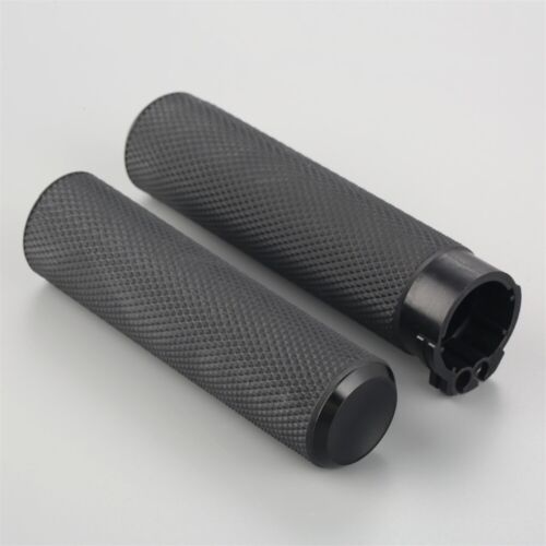 1 Pair 1" Motorcycle Hand Grips for Harley-Davidson Dyna Electra Glide 2005 2006 - Foto 3 di 8