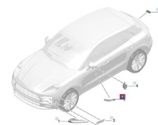 Porsche Macan 95b.2 Außenspiegelblinker vorne rechts 95B949102F NEU Original