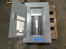 SQUARE D - NF - 240 VOLT, 125 AMP, 3O SPACES, 3Ø, M.L.O. PANEL #361