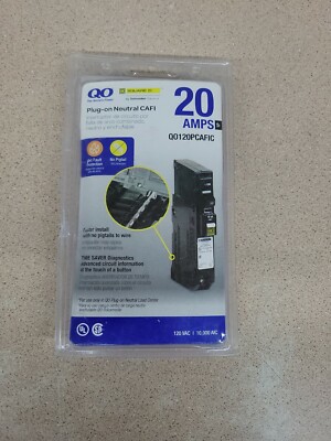 NEW Square D QO120PCAFIC Single Pole Circuit Breaker