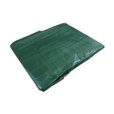 3.4 metre x 3.6m GREEN HEAVY DUTY TARPAULIN with EYELETS truck groundsheet cover