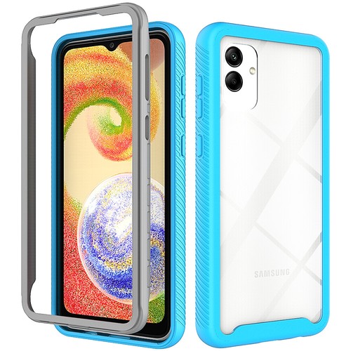 Custodia telefono antiurto per Samsung Galaxy A04 corpo intero + protezione schermo - Foto 6 di 19