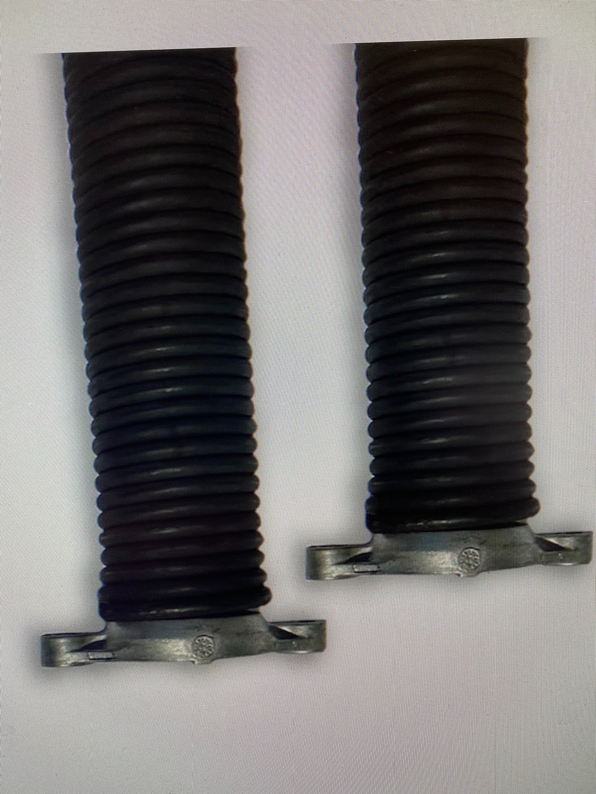 DURALIFT 0.225 x 2" Left Right Wound 2Pk Red Steel Garage Door Torsion