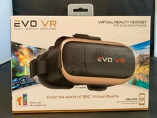 EVO VR Virtual Reality Headset Starter Kit for Smartphones Play Watch Explore  