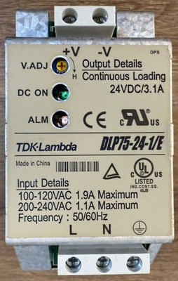 TDK-Lambda Power Supply DLP75-24-1/E -unused-