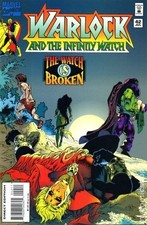 Warlock and the Infinity Watch #42 VF- 7.5 1995 Stock Image