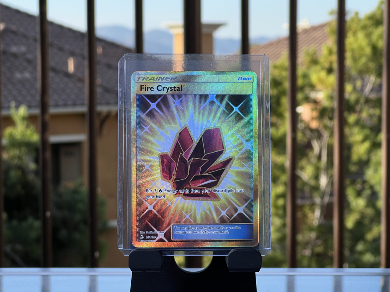 Fire Crystal (Secret) SM - Unbroken Bonds #231/214 Pokemon NM