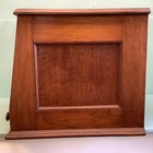 Walnut Mechantile Cabinet Slant Front 4 Drawer 20 1/2” x 17 1/2” Base 15 1/2”H — photo 6