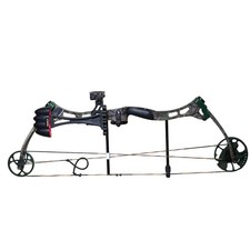 Bear Lights Out Camo 31" Draw Length 60 Lbs. Draw Wt. Single-Cam Compound Bow