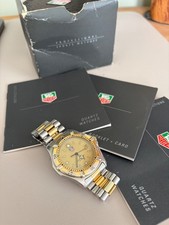 Tag Heuer Professional 2000 Mens Box and Papers FULL SIZE