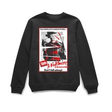 Official A Nightmare On Elm Street Don't Fall Asleep Women's Sweatshirt