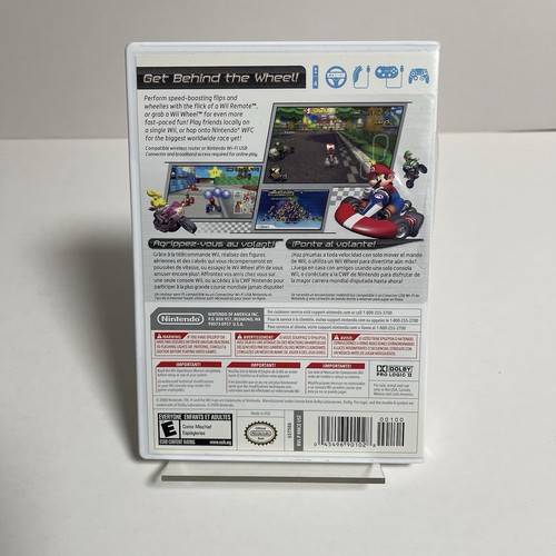 Mario Kart Nintendo Wii PAL Complete With Manual Free Postage AU - Picture 3 of 4