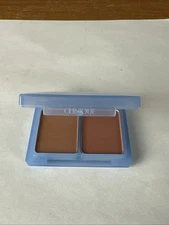 CLINIQUE Sheer Powder Blusher Duo 01 BARELY NUDE 12 CHEEKY PEACH Discontinued