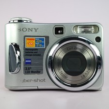 Sony Digital Camera Cybershot DSC-S90 4.1MP Silver Tested