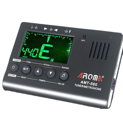 Metronome Tuner Amt-560 Acoustic Lightweight Tuner for Electric Guitar Bass
