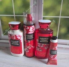 bath and body works Japanese cherry blossom lotion mist shower gel hand cream