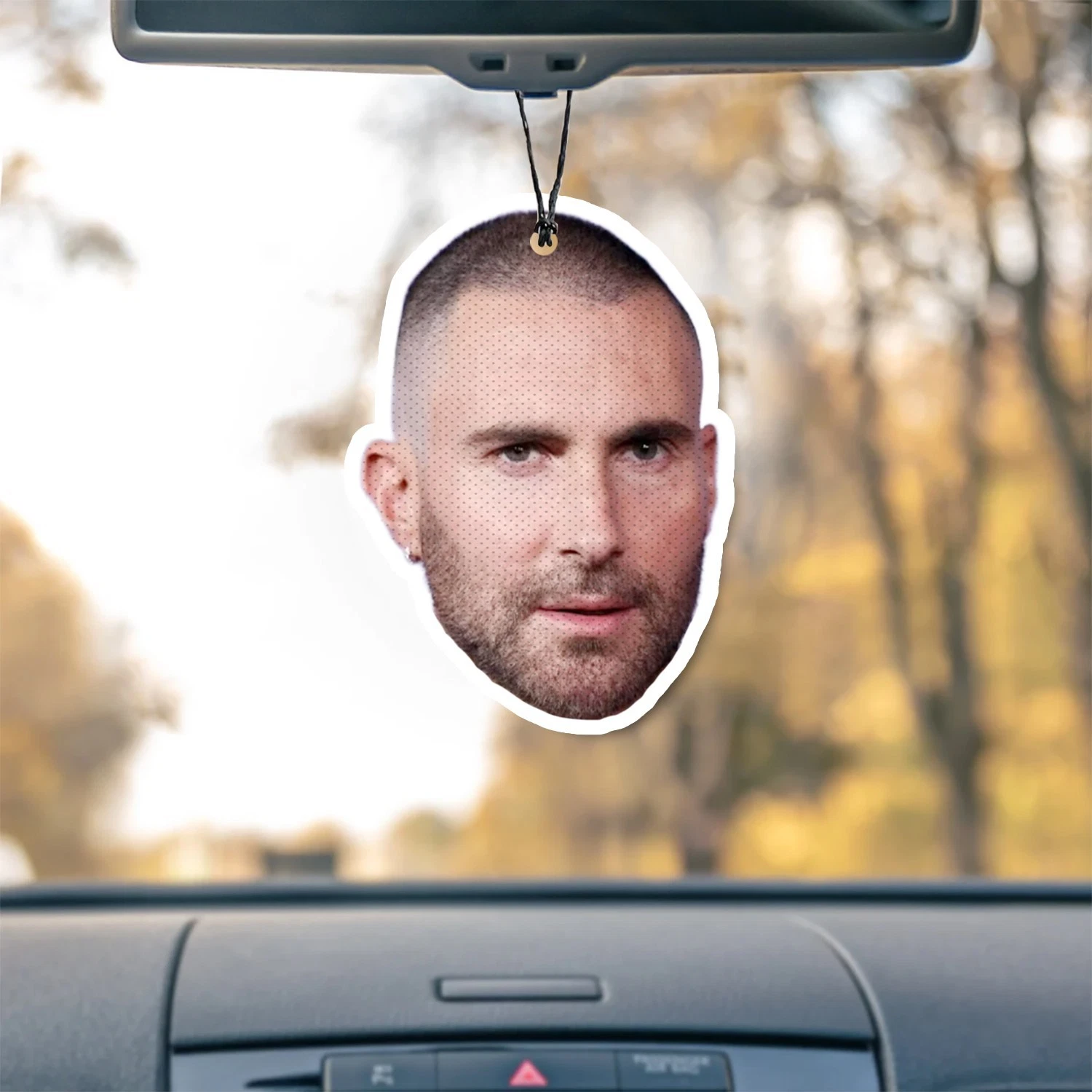 Adam Levine Unscented Hanging Car Air Freshener Freshie