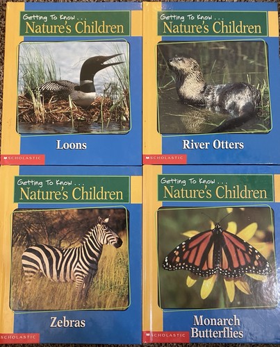 Lot of 23 Getting To Know Nature's Children Book Set Double Sided Scholastic - Foto 9 di 16