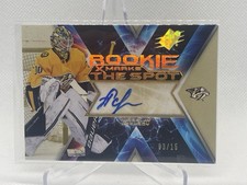 2023-24 SPx X Marks the Spot Rookie Auto Yaroslav Askarov #XMR-YA RC 03/15