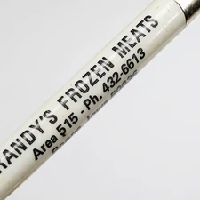 c1970s Boone, Iowa Randy's Frozen Meats Food Service Advertising Pen IA G20
