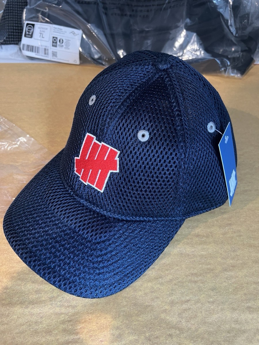 New UNDEFEATED 5 STRIKE Mesh SNAPBACK CAP Hat Navy | eBay