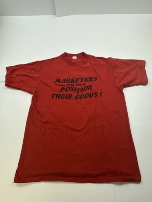 Vintage 1986 American Marketing Association AMA Shirt Mens Medium Single Stitch