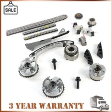 Timing Chain Kit & Camshaft VVT Sprocket For 05-17 Toyota Avalon Camry RAV4 3.5L