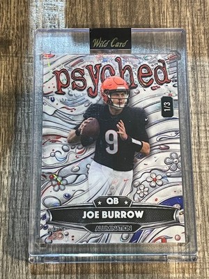 Wild Card 2026 Psyched JOE BURROW AP-JB /3