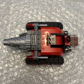 2012 Rare Genuine LEGO DC Universe 6860 Banes Mole Drill Machine Vehicle Red
