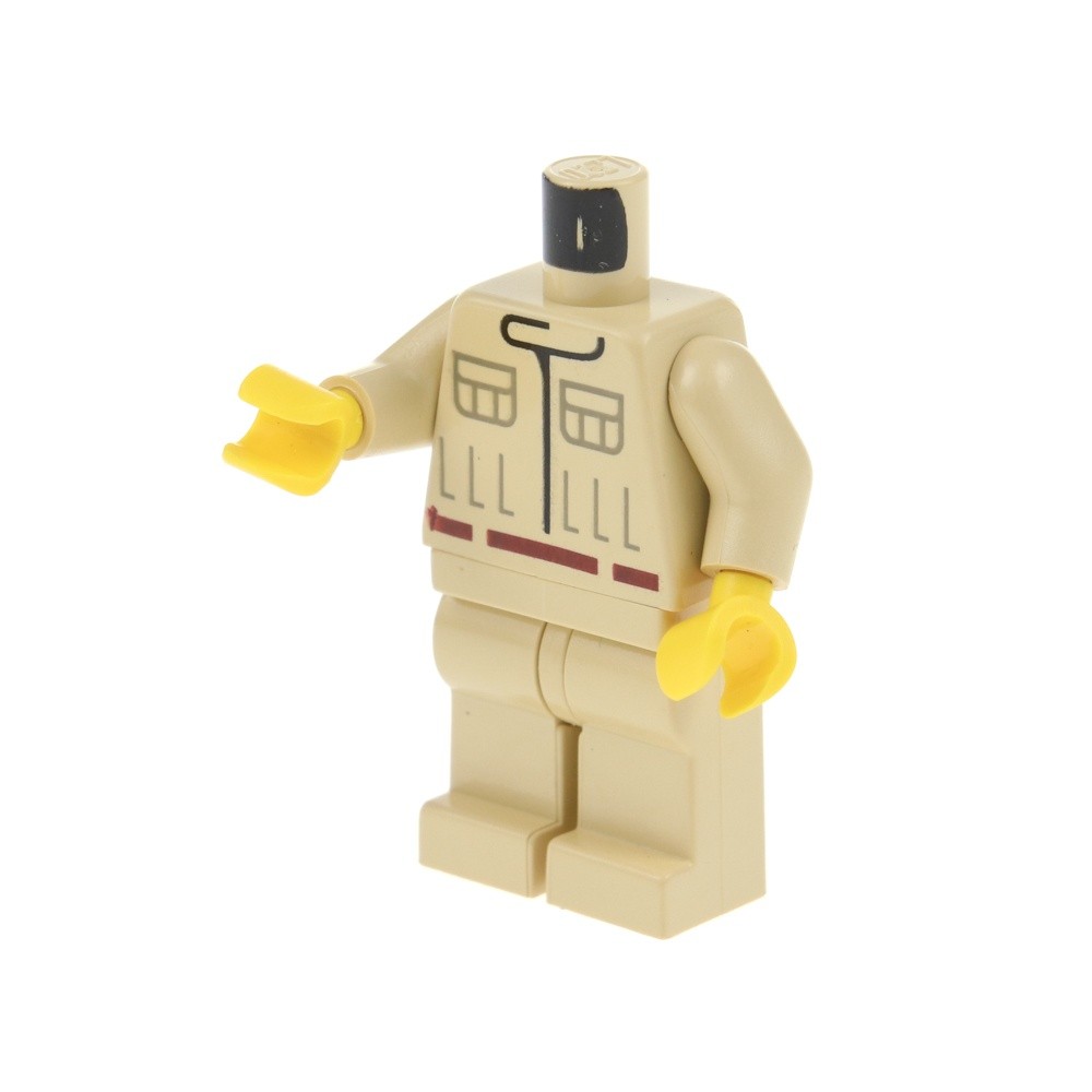 1x LEGO Star Wars Rebel Technician Minifigure Torso Legs sw0034 970c00 973psac01