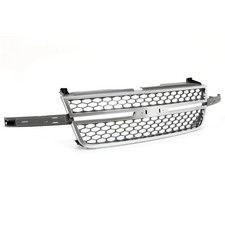 Chrome Grille Whoneycomb Insert For 2003-2007 Silverado 1500 2500 3500 Pickup
