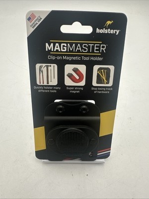 Holstery Magmaster Clip-On Magnetic Tool Holder