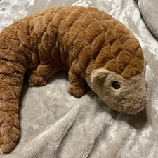 Pangolin Plush Toy for Kids Skin-Friendly Simulation Pillow