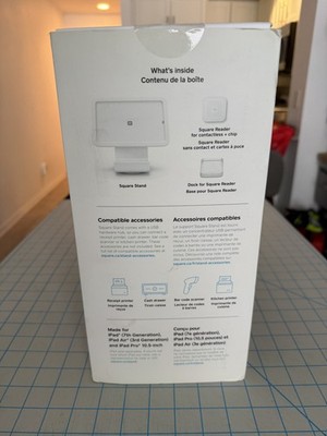 Square - Stand for contactless and chip (for 10.2” & 10.5” iPads