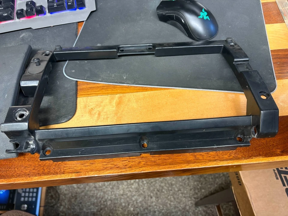 Glove Box Door & Bezel fits 86 - 93 Chevrolet S10 GMC S15 Sonoma Gray 1991 S10 - Image 2 of 4